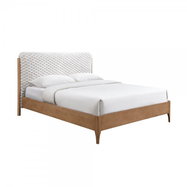 LORDY ΚΡΕΒΑΤΙ (ΓΙΑ ΣΤΡΩΜΑ 160x200cm) CREAM 207,5x177xH103,5cm 09-2033