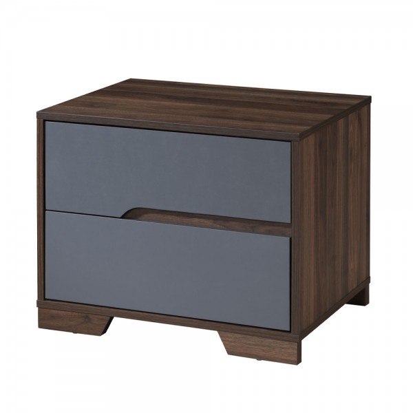 GROOVES ΚΟΜΟΔΙΝΟ 2ΣΥΡΤΑΡΙΑ ΚΑΡΥΔΙ ΓΚΡΙ 60x45x47 09-2045