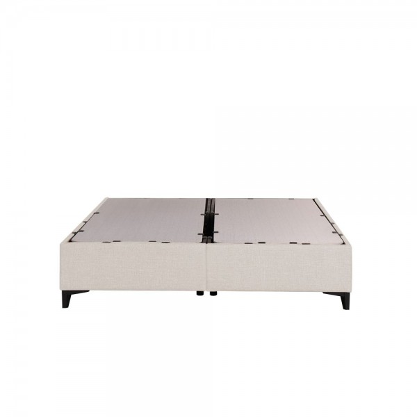 INTERNO ΒΑΣΗ ΜΕ ΑΠΟΘΗΚ.ΧΩΡΟ 160x200cm OFF WHITE 16-950 200x160xH34cm 09-2107