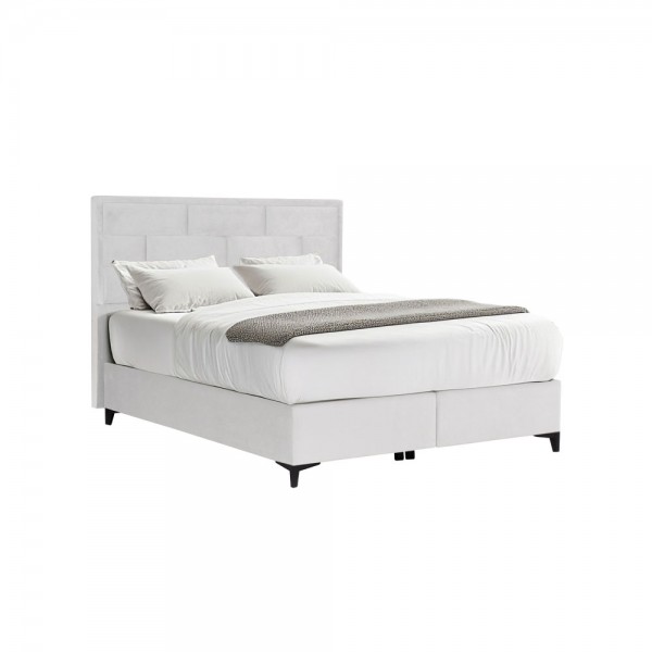 BRICK ΚΡΕΒΑΤΙ ΜΕ ΑΠΟΘΗΚ. ΧΩΡΟ (ΓΙΑ ΣΤΡΩΜΑ 160x200cm) OFF WHITE 16-450 215x165x121cm