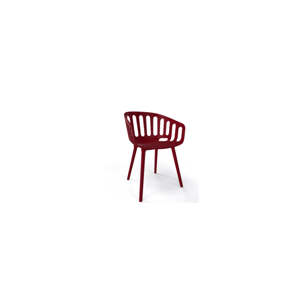Basket BP πολυθρόνα  BORDEAUX Technopolymer 59x54x79(45)cm