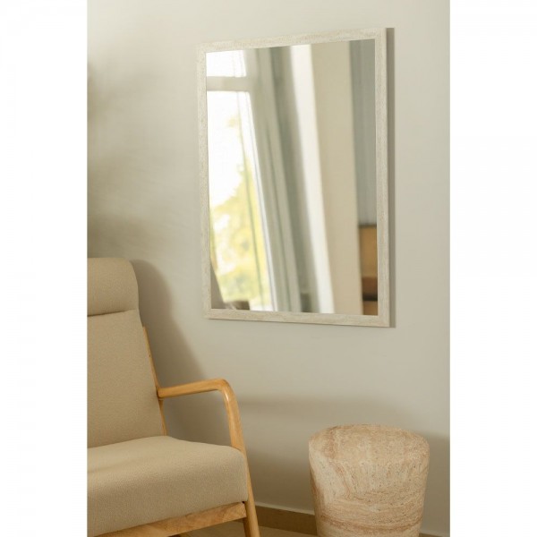 LITHOS ΚΑΘΡΕΠΤΗΣ ΛΕΥΚΟ BEIGE 65.8x1.5x95.8cm