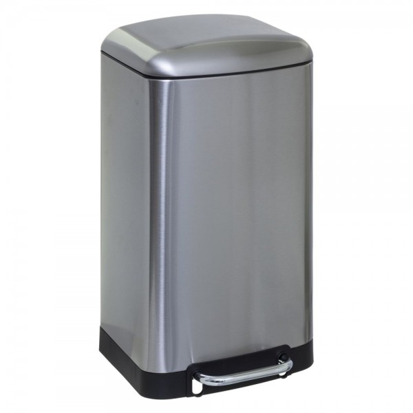 KΑΔΟΣ ΑΠΟΡΡΙΜΑΤΩΝ ΜΕΤAΛΛΙΚΟΣ INOX 30LT 133683A