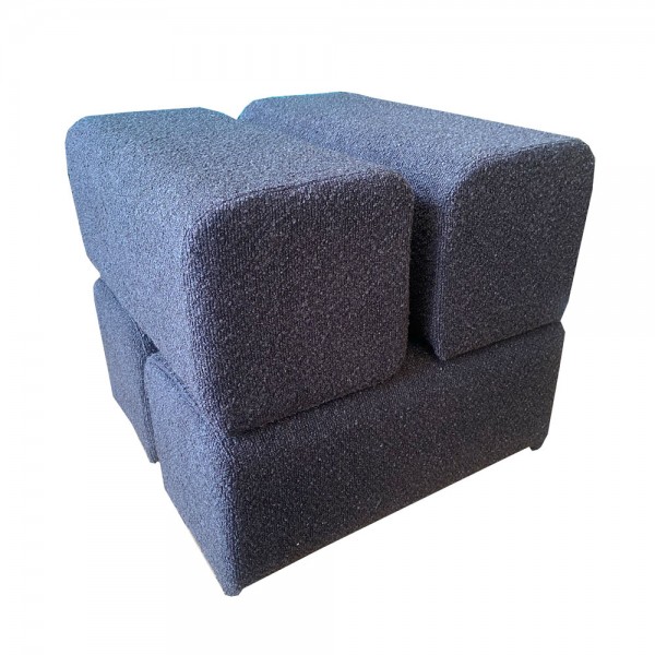 CHEVAL ΣΚΑΜΠΟ ΜΑΥΡΟ 45x45x42cm