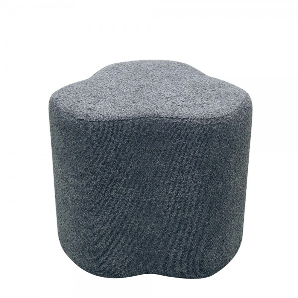 DAISY ΣΚΑΜΠΟ ΓΚΡΙ ΣΚΟΥΡΟ 48x48x42cm