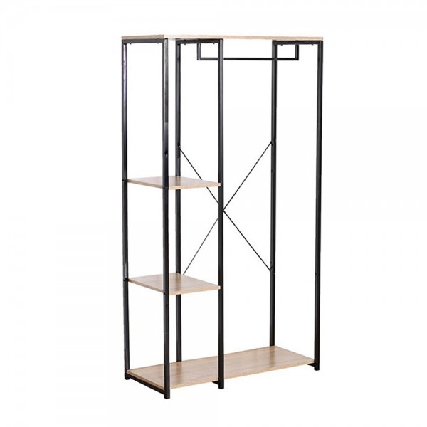 MODE ΝΤΟΥΛΑΠΑ SONOMA ΜΑΥΡΟ 90x40x167cm