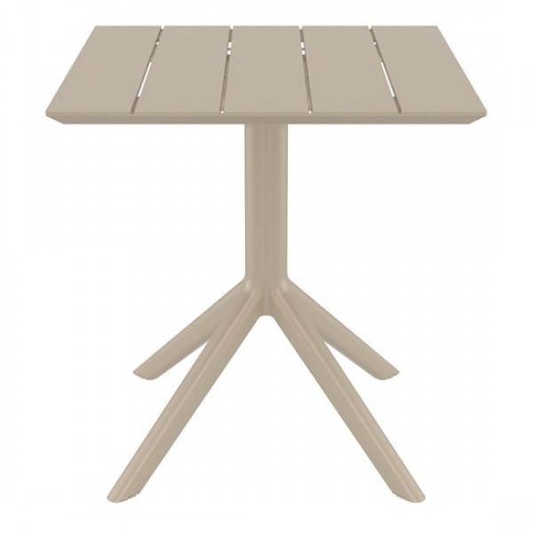 PARIS TAUPE 70X70X74εκ. ΤΡΑΠΕΖΙ ΠΟΛ/ΝΙΟΥ 20.0864