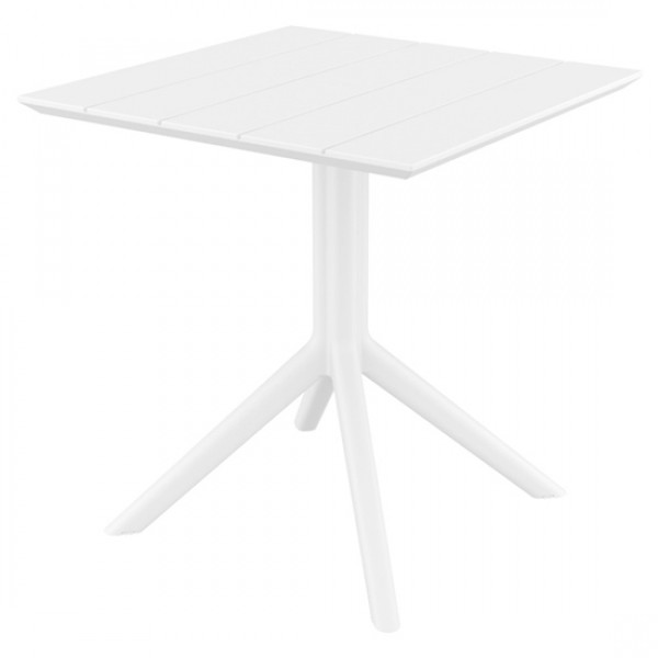 PARIS WHITE 80X80X74εκ. ΤΡΑΠΕΖΙ PP 20.0865