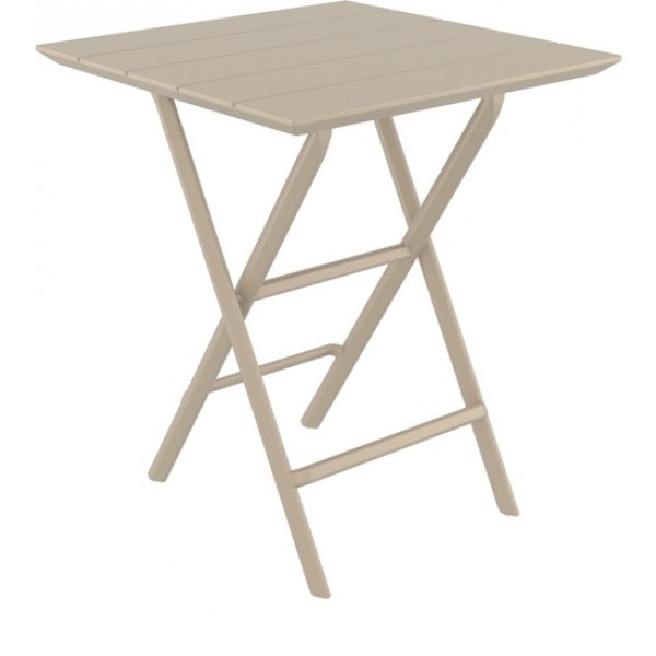 HELEN TAUPE ΤΡΑΠΕΖΙ ΠΤΥΣ/ΝΟ PP 60Χ60X74CM 20.0894