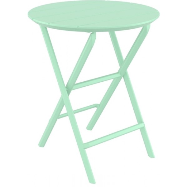 HELEN OPALINE GREEN ΤΡΑΠΕΖΙ ΠΤΥΣ/ΝΟ PP D60X74CM 20.0904