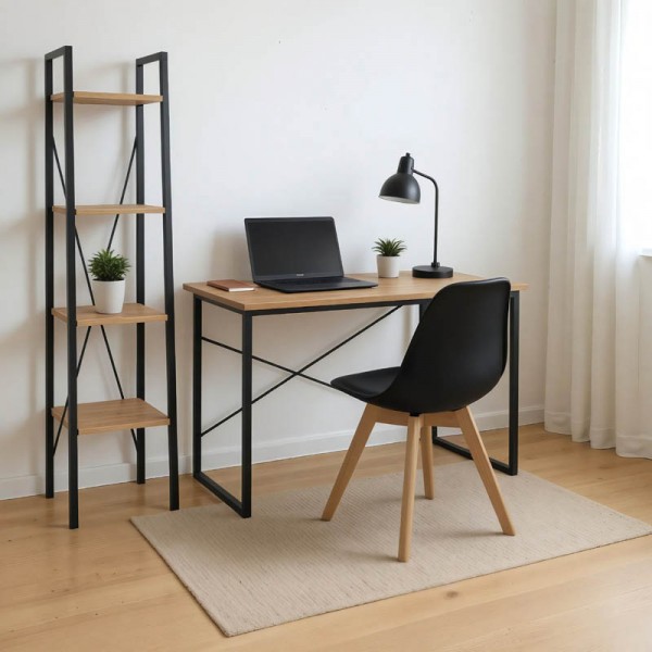 Φοιτητικό πακέτο επίπλων γραφείου Zayin-Ramon-Gaston I pakoworld σετ 3 τμχ