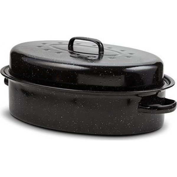NAVA Γάστρα οβάλ με εμαγιέ επίστρωση 42cm 10-053-001