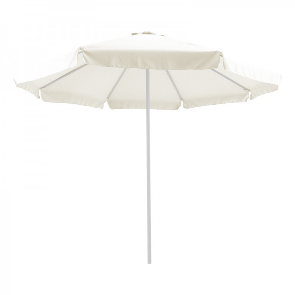 Ομπρέλα επαγγελματική Nagida pakoworld μονοκόμματος ιστός αλουμίνιο Φ3m εκρού