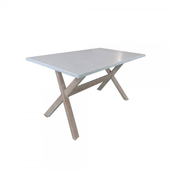 TERRAZZO ΤΡΑΠΕΖΙ TERRAZZO 140x80x75 22-0219