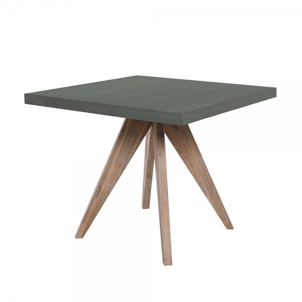 CALDERA ΤΡΑΠΕΖΙ CEMENT 90x90xH74,5cm 22-0233