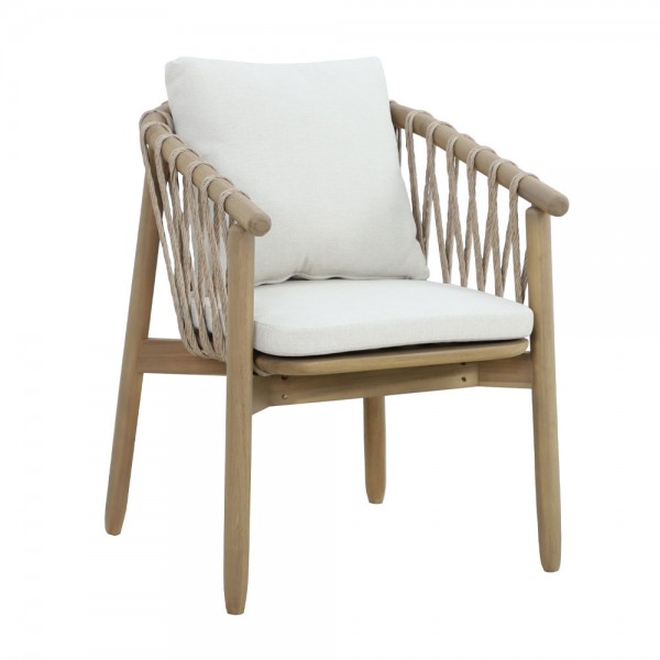 CORDA ΚΑΡΕΚΛΑ ΜΑΞΙΛΑΡΙ ΦΥΣΙΚΟ ΛΕΥΚΟ 64x60x76cm