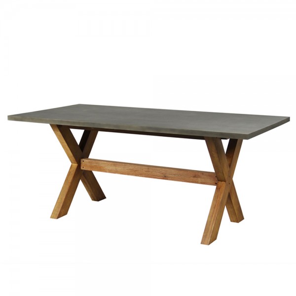 CALDERA ΤΡΑΠΕΖΙ CEMENT 180x90xH74,5cm 22-0271