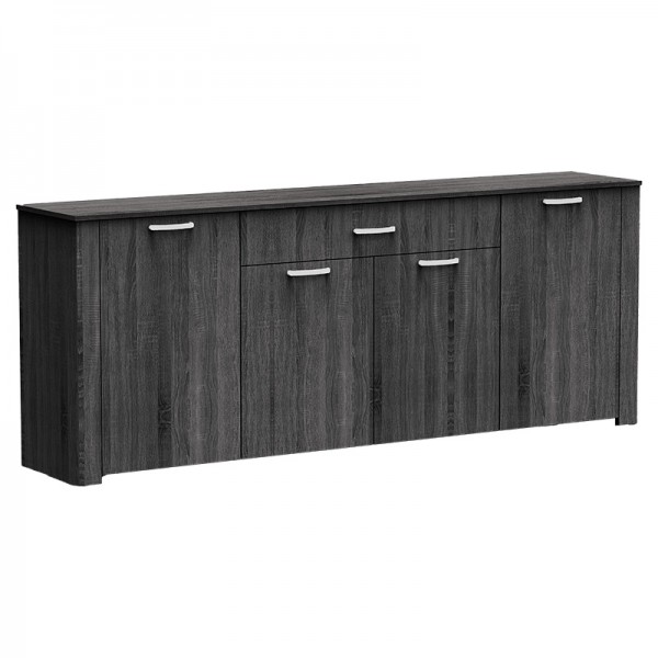 Μπουφές Kinley pakoworld grey-wenge 210x40x82εκ 248-000008