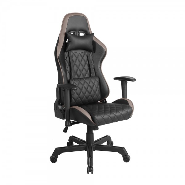 RANGER ΚΑΡΕΚΛΑ GAMING ΓΡΑΦΕΙΟΥ ΜΑΥΡΟ PURO 52x74xH125/138cm