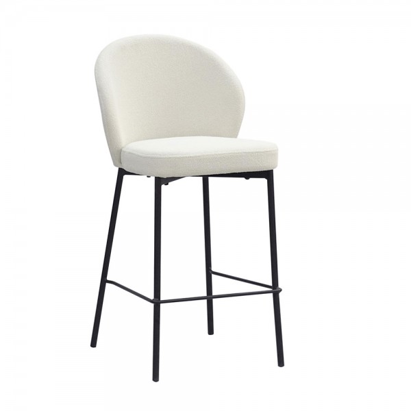 LUNE ΣΚΑΜΠΟ BAR ΛΕΥΚΟ 48x53,5x95,5