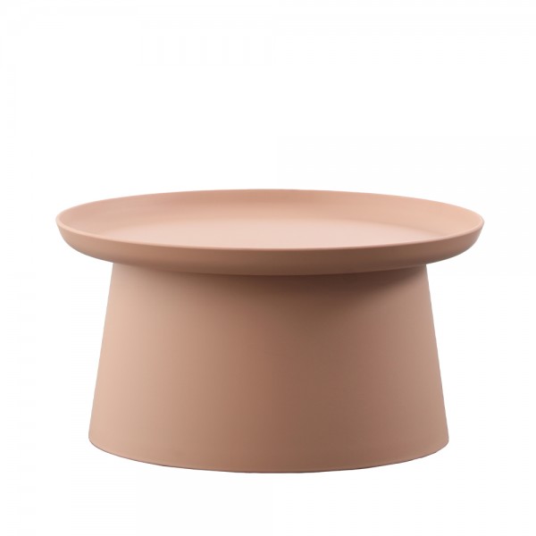 TECH COFFEE TABLE NUDE 70x70xH36cm 27-0181