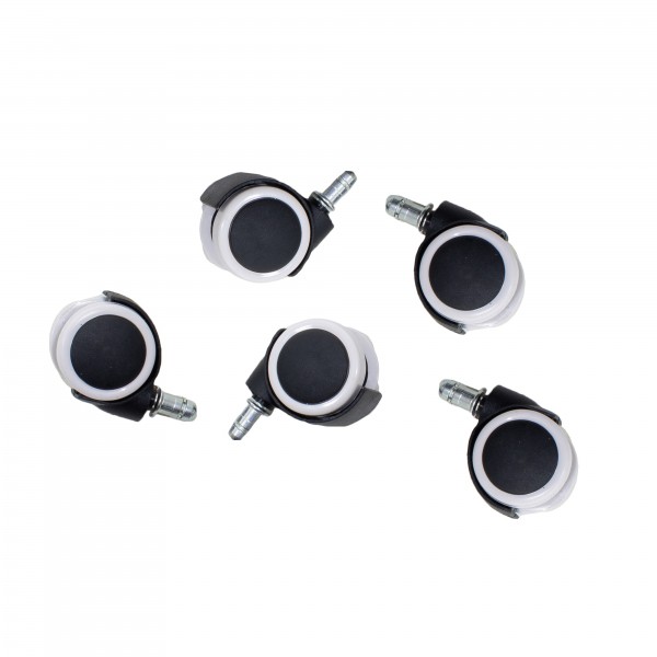 Ροδάκια σετ 5 τεμ για καρέκλες γραφείου Beviane pakoworld