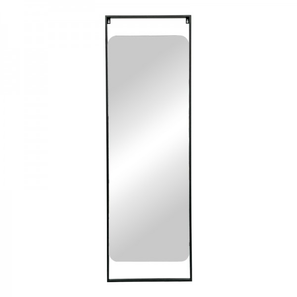Καθρέπτης Piza pakoworld μαύρο μέταλλο 45x2x140εκ