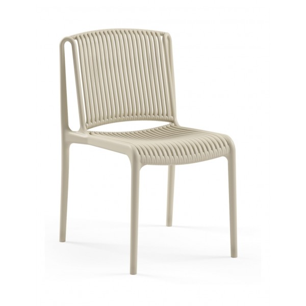 NES καρέκλα PP BEIGE 48,2x52x83cm