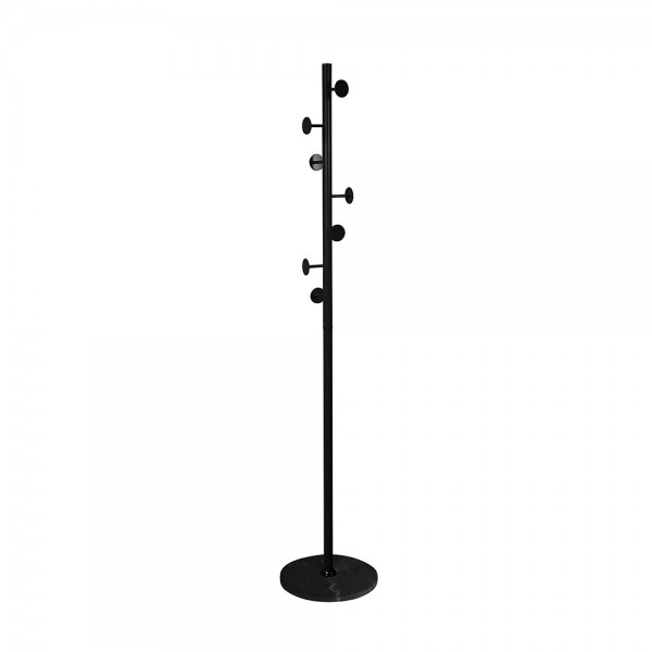 Cyclos Καλόγερος D36xH180cm Μαύρο 29-0074