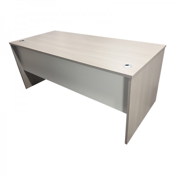 Γραφείο εργασίας Armadi pakoworld σε sonoma-λευκή απόχρωση 180x80x75εκ 367-000008