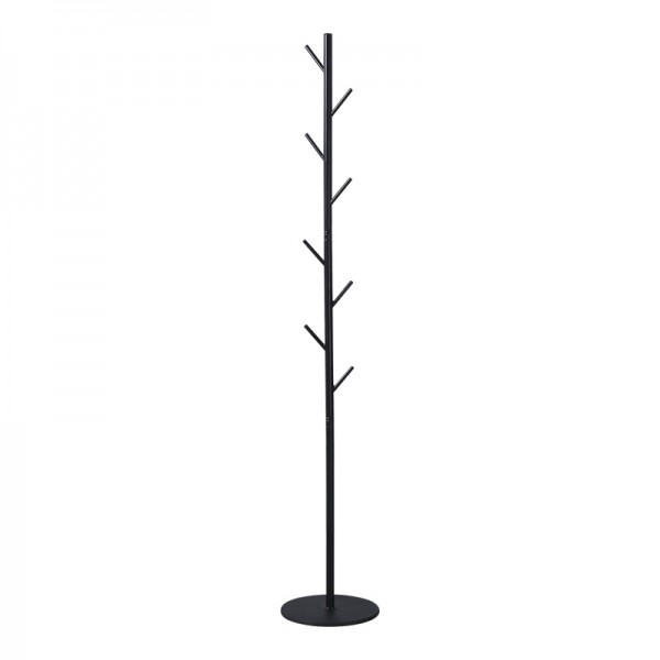 Καλόγερος Tebera pakoworld μέταλλο σε μαύρη απόχρωση Φ30x170εκ