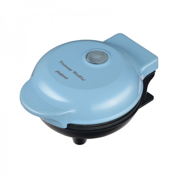 Βαφλιέρα mini PRWM-40547 Primo 500W Αντικολλητικές πλάκες, Μπλε 400547