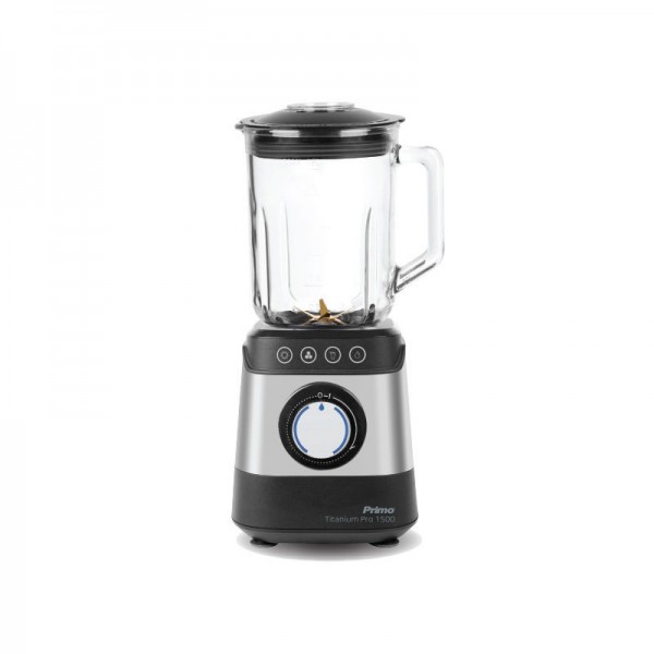 Primo Μπλέντερ PRBL-40502 Primo 1500W 1.8L Titanium Pro 1500 Μαύρο/Inox 400502