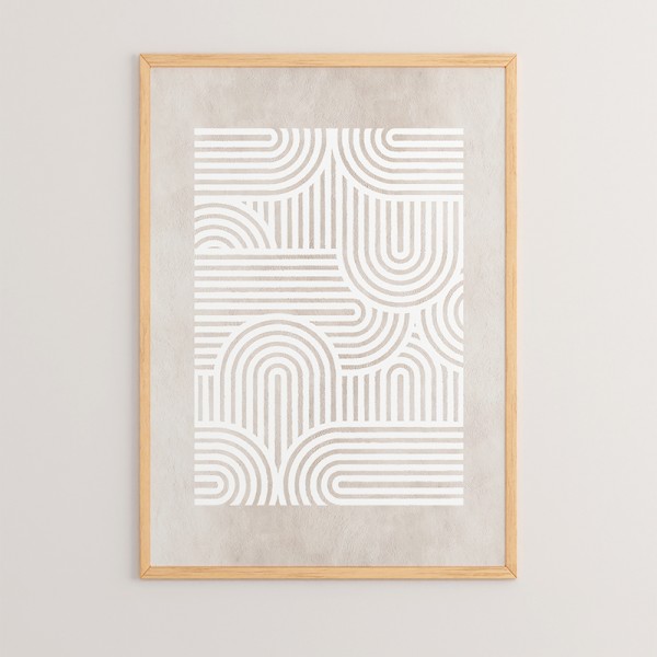 Πίνακας Liny pakoworld με ψηφιακή εκτύπωση και πλαίσιο 33x1.5x48εκ