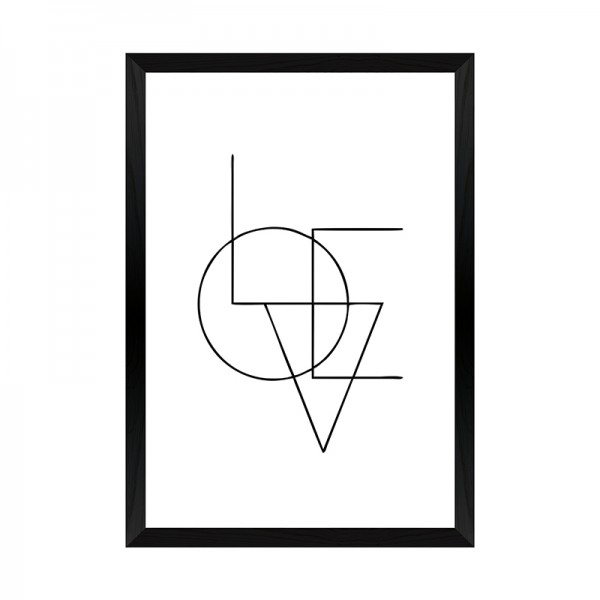 Πίνακας Felora pakoworld με ψηφιακή εκτύπωση και πλαίσιο 33x1.5x48εκ