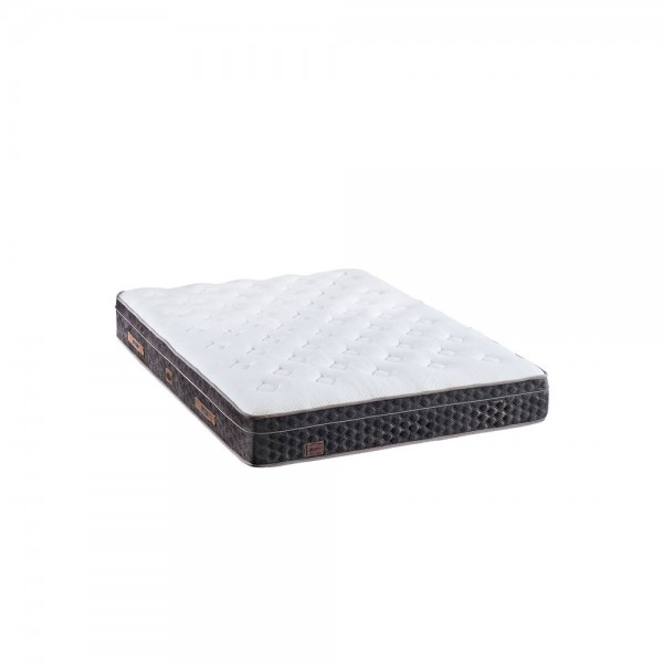 IASIS ΣΤΡΩΜΑ 160x200cm ΛΕΥΚΟ ΑΝΘΡΑΚΙ 200x160x30