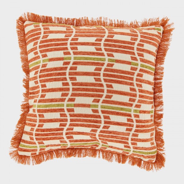 ΜΑΞΙΛΑΡΙ ΔΙΑΚΟΣΜΗΤΙΚΟ WESS ORANGE FLAME 45X45EK
