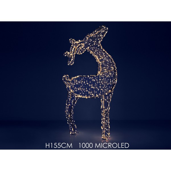 ΤΑΡΑΝΔΟΣ ΕΞ.ΧΩΡΟΥ ΜΕ 1000MICROLED 155CM 450243Β