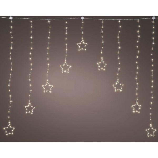 ΚΟΥΡΤΙΝΑ ΜΕ ΑΣΤΕΡΙΑ LED ΦΩΤΑΚΙΑ ΜΕ 8 ΛΕΙΤΟΥΡΓΙΕΣ ΕΞΩΤΕΡΙΚΟΥ ΧΩΡΟΥ 120Χ120Χ100CM 49.3350