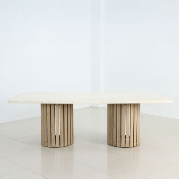 PORTO ΤΡΑΠΕΖΙ ΛΕΥΚΟ 240x110x78cm