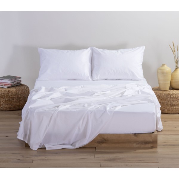 NEF NEF HOMEWARE ΣΕΝΤΟΝΙ ΜΕΜΟΝΩΜΕΝΟ ΒΑΜΒΑΚΕΡΟ ΜΟΝΟ BASIC 170Χ270 WHITE 011708 