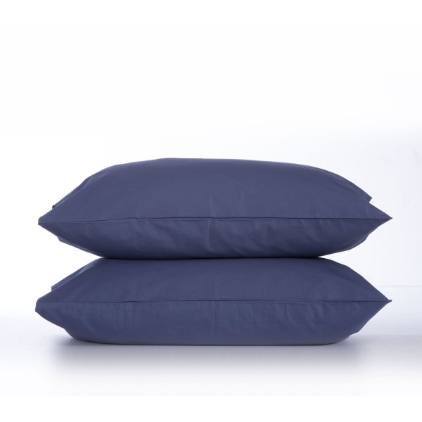 NEF NEF HOMEWARE ΜΑΞΙΛΑΡΟΘΗΚΕΣ ΣΕΤ 2 ΤΕΜΑΧΙΩΝ ΒΑΜΒΑΚΕΡΕΣ BASIC 52Χ72 INDIGO 011712
