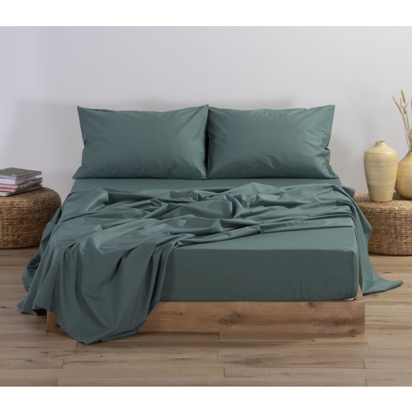 NEF NEF HOMEWARE ΣΕΝΤΟΝΙ ΜΕΜΟΝΩΜΕΝΟ ΒΑΜΒΑΚΕΡΟ ΜΟΝΟ BASIC 170Χ270 GREEN 011708 