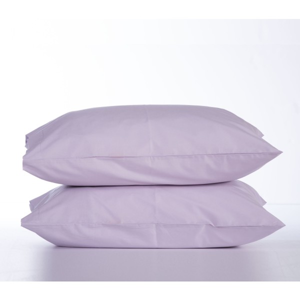 NEF NEF HOMEWARE ΜΑΞΙΛΑΡΟΘΗΚΕΣ ΣΕΤ 2 ΤΕΜΑΧΙΩΝ ΒΑΜΒΑΚΕΡΕΣ BASIC 52Χ72 LAVENDER 011712
