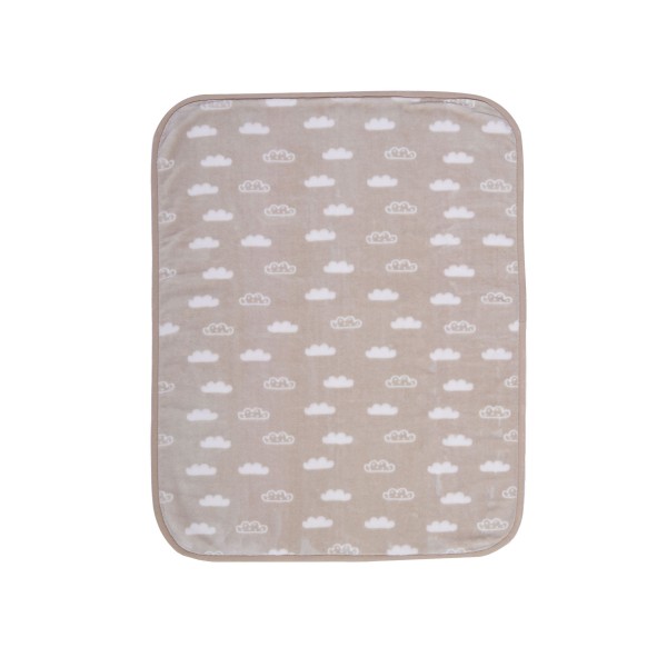 NEF-NEF HOMEWARE ΒΡΕΦΙΚΗ ΚΟΥΒΕΡΤΑ ΚΟΥΝΙΑΣ 100X140cm CLOUDS BEIGE 033964
