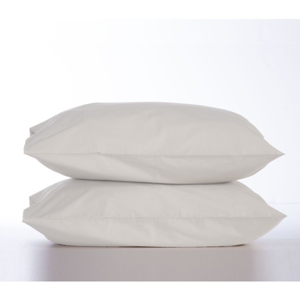 NEF NEF HOMEWARE ΜΑΞΙΛΑΡΟΘΗΚΕΣ ΣΕΤ 2 ΤΕΜΑΧΙΩΝ ΒΑΜΒΑΚΕΡΕΣ BASIC 52Χ72 ECRU 011712