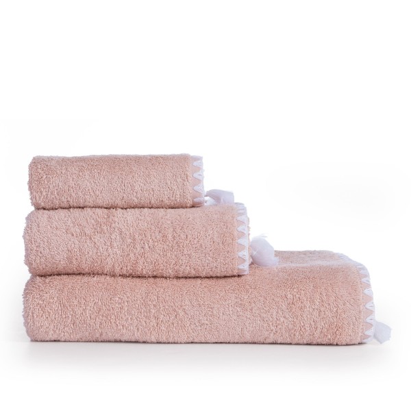 Josephine σετ πετσέτες 3τμχ pink
