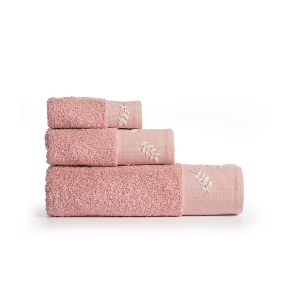 Amaranda σετ 3τμχ πετσέτες ροζ