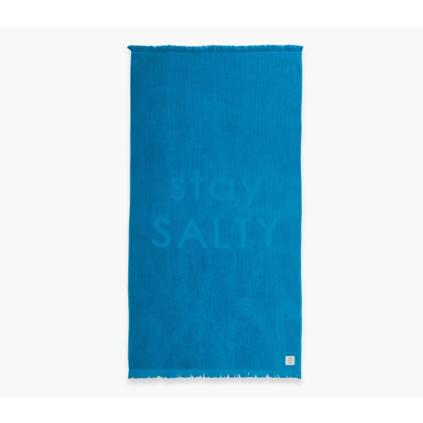 NEF NEF HOMEWARE ΠΕΤΣΕΤΑ ΘΑΛΑΣΣΗΣ STAY SALTY 90X170 OCEAN BLUE 030590