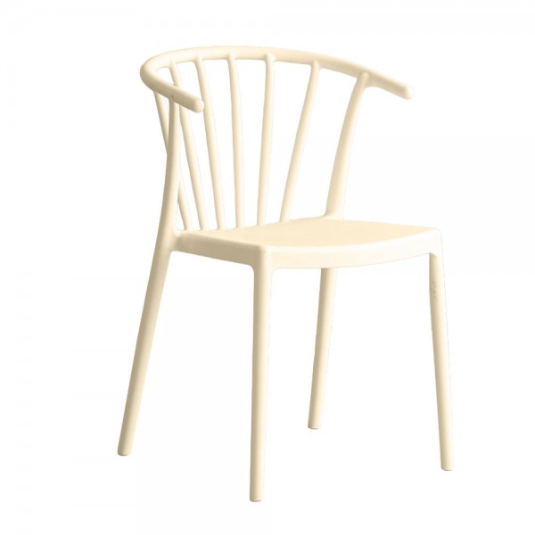 RAYA ΚΑΡΕΚΛΑ OFF WHITE 53x51x77.5cm